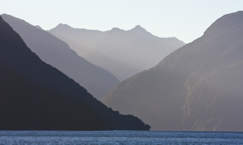 Mountains Above Doubtful Sound